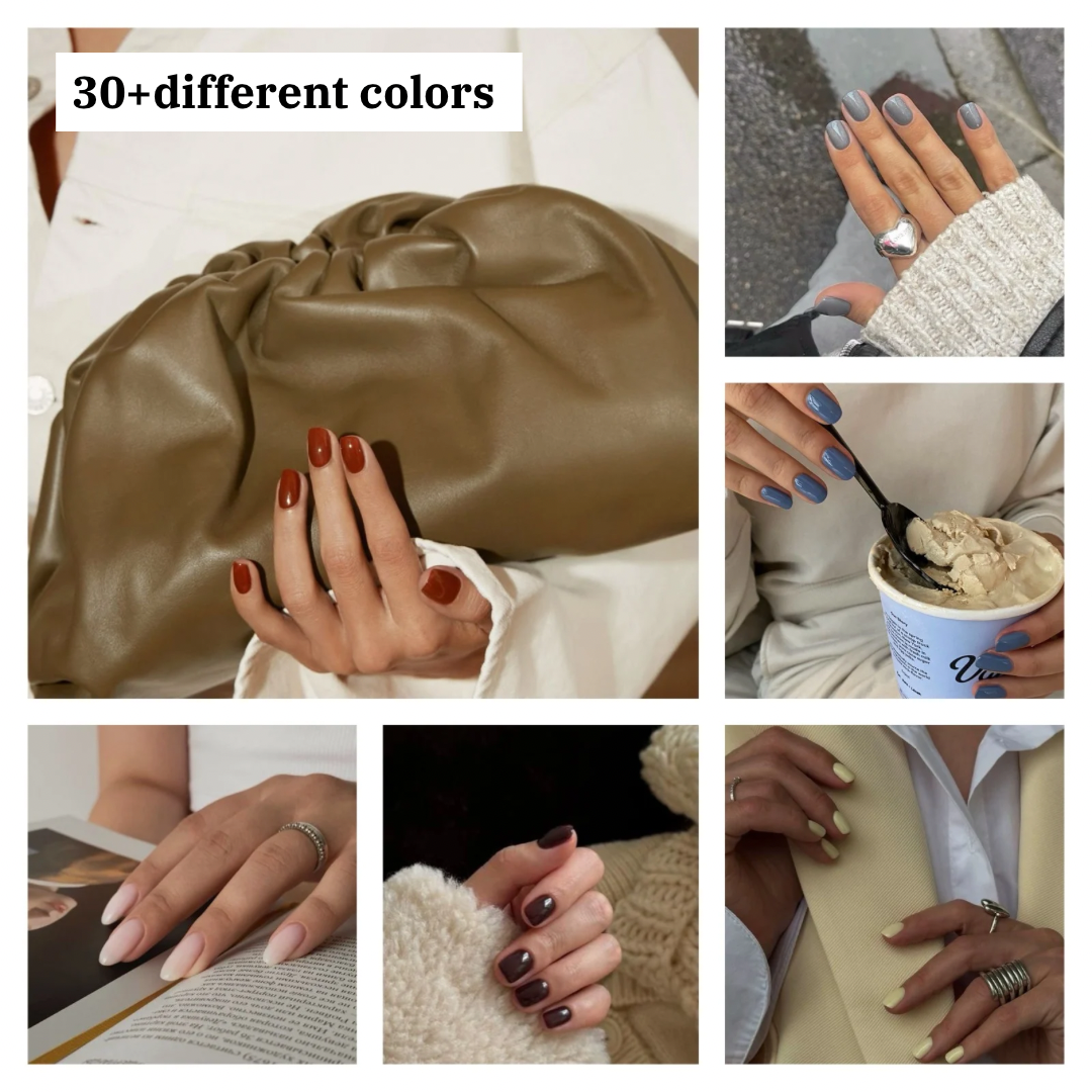 Kit de démarrage pour enveloppements d’ongles en gel